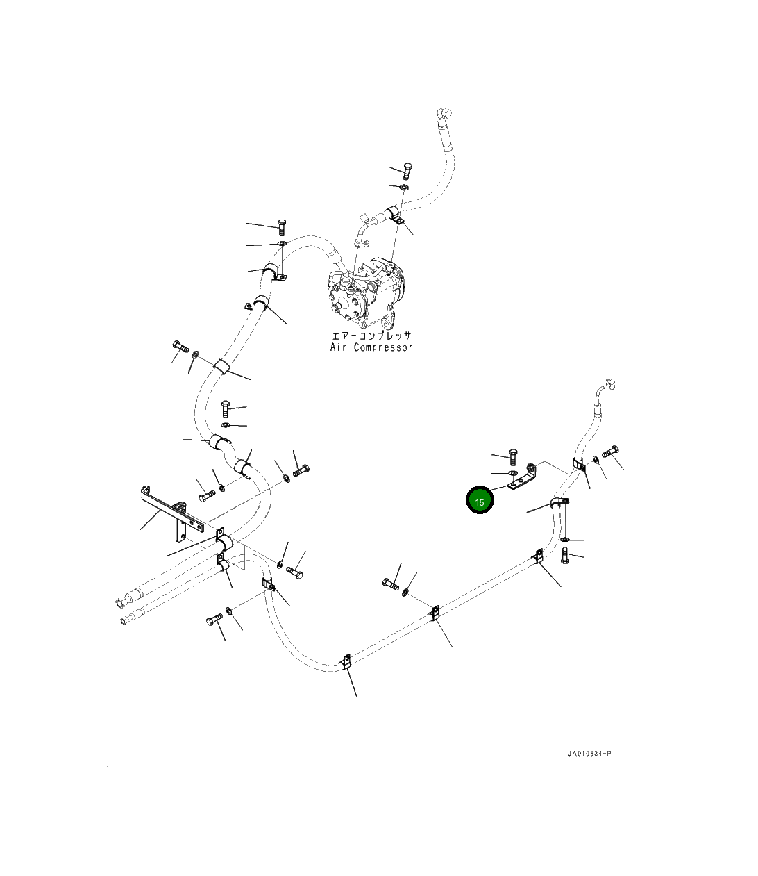 Кронштейн 419-S62-5170 Komatsu