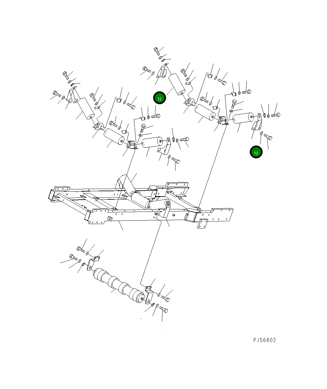Кронштейн 262-97-71220 Komatsu