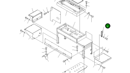 Кронштейн 8287-54-2730 Komatsu