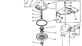 Кронштейн 6678-22-6410 Komatsu