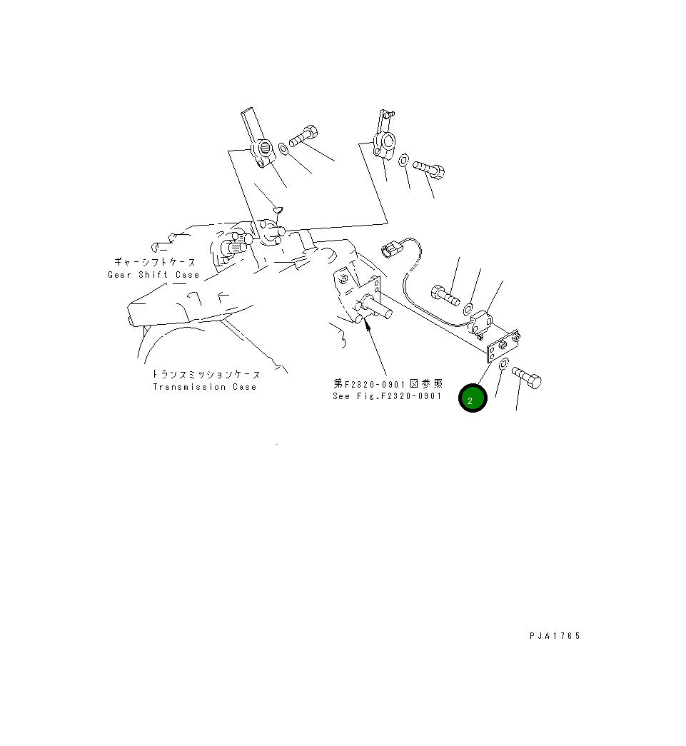 Кронштейн 14Y-43-15220 Komatsu