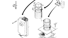 Короб фильтра 514 686 40 Komatsu