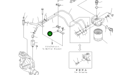 Кронштейн 6206-61-8640 Komatsu