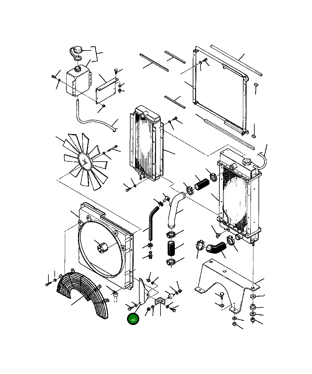 Кронштейн 1234 170 H1 Komatsu