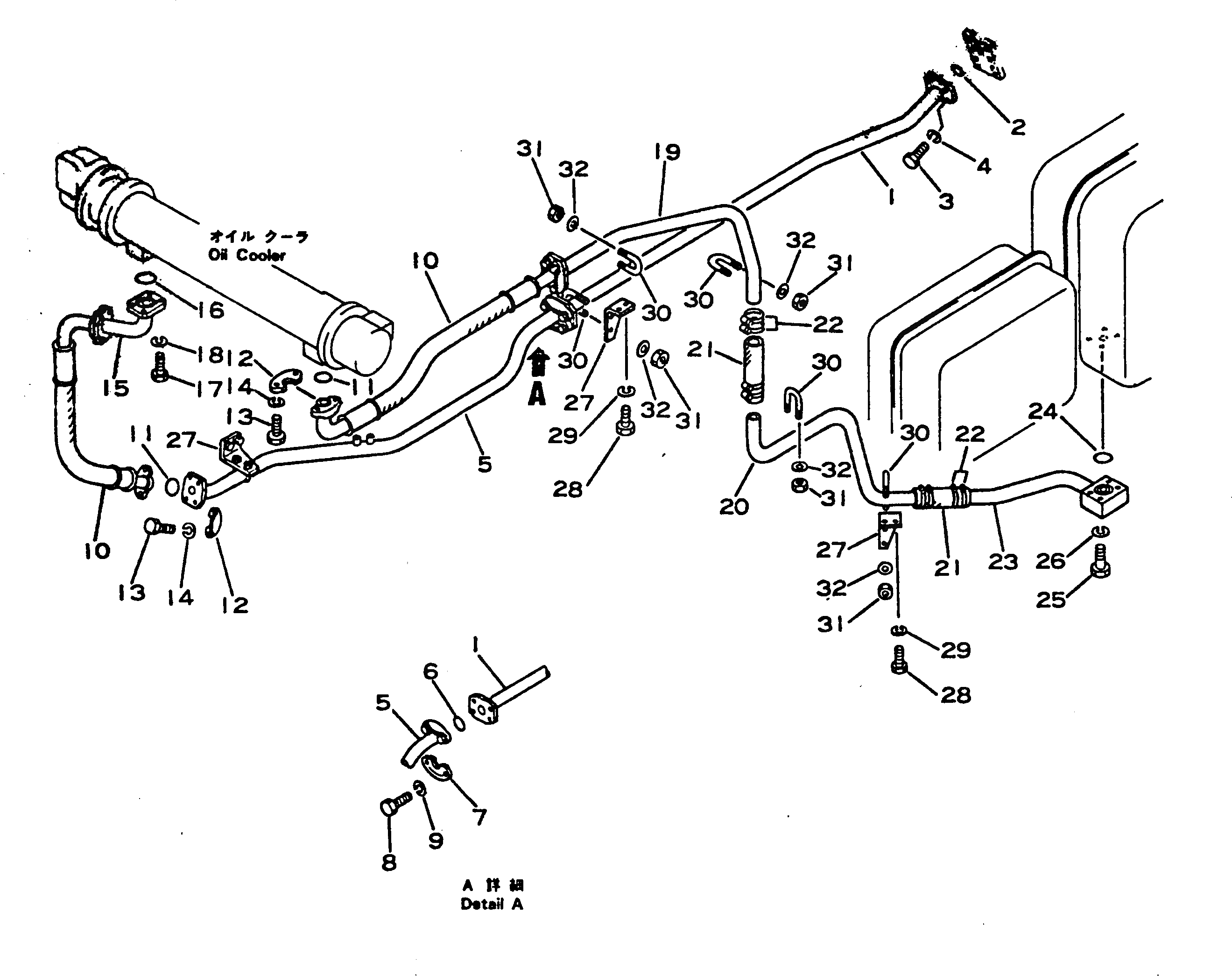 Кронштейн 566-61-15741 Komatsu