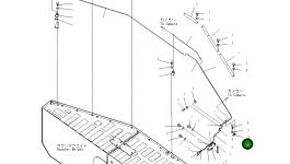 Кронштейн 21T-06-31630 Komatsu