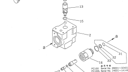 Корпус 702-21-35110 Komatsu