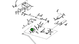 Коромысло замедлителя 1287 033 H91 Komatsu