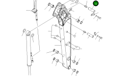 Палец 22K-70-21241 Komatsu