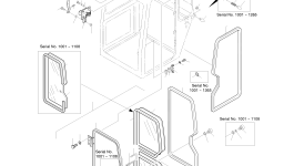 Направляющая 2891-1618 Komatsu