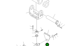 Палец 22T-72-11290 Komatsu
