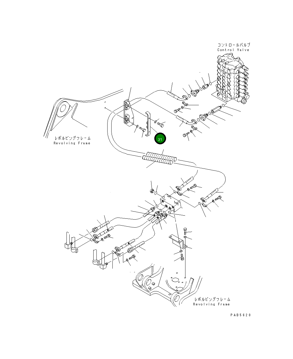 Кронштейн 21P-62-K2330 Komatsu