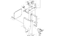 Кронштейн 21T-06-31290 Komatsu