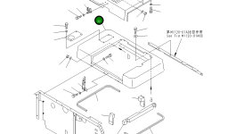 Капот 20G-54-K2971 Komatsu