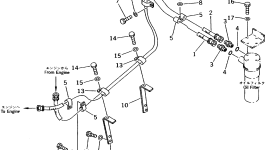 Кронштейн 567-01-43160 Komatsu