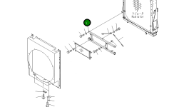 Кронштейн 428-03-21311 Komatsu