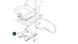 Кронштейн 17A-57-41141 Komatsu
