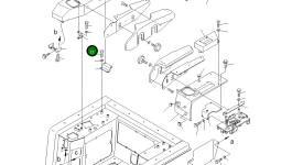 Кронштейн 195-54-68720 Komatsu