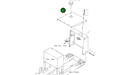 Капот 23A-54-23141 Komatsu