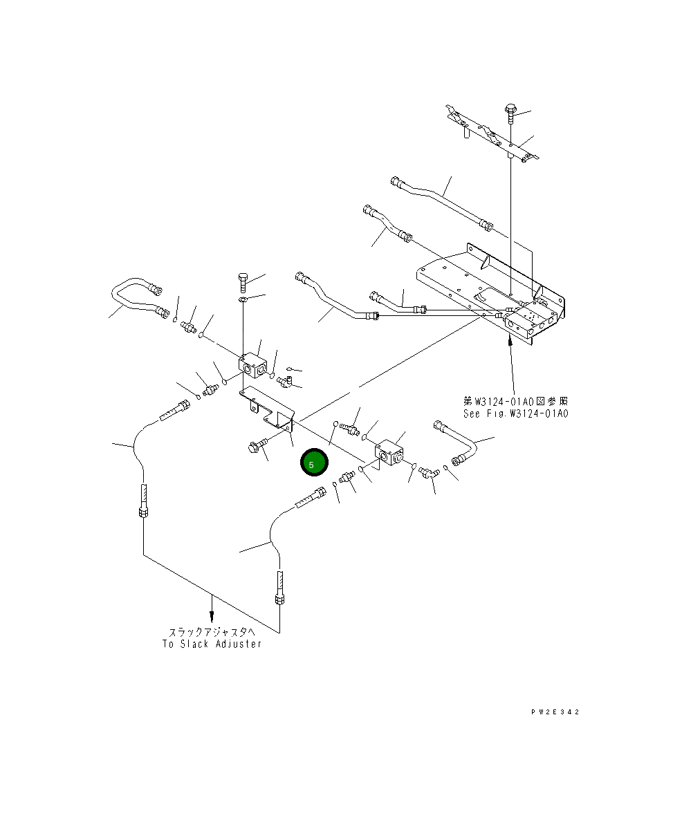 Кронштейн 569-88-86120 Komatsu