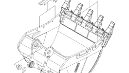 Палец 21N-939-3330 Komatsu