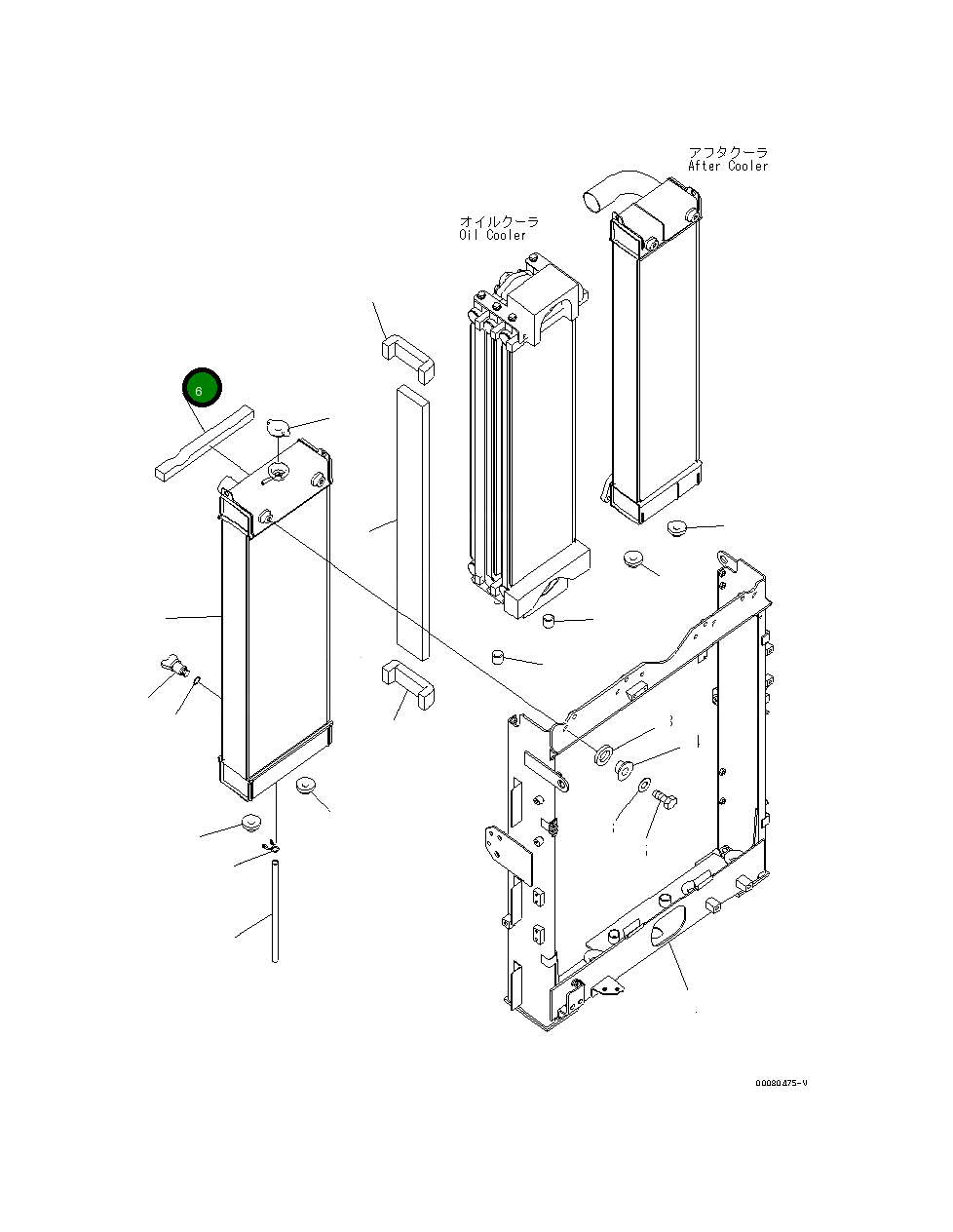 Лист 205-03-33970 Komatsu