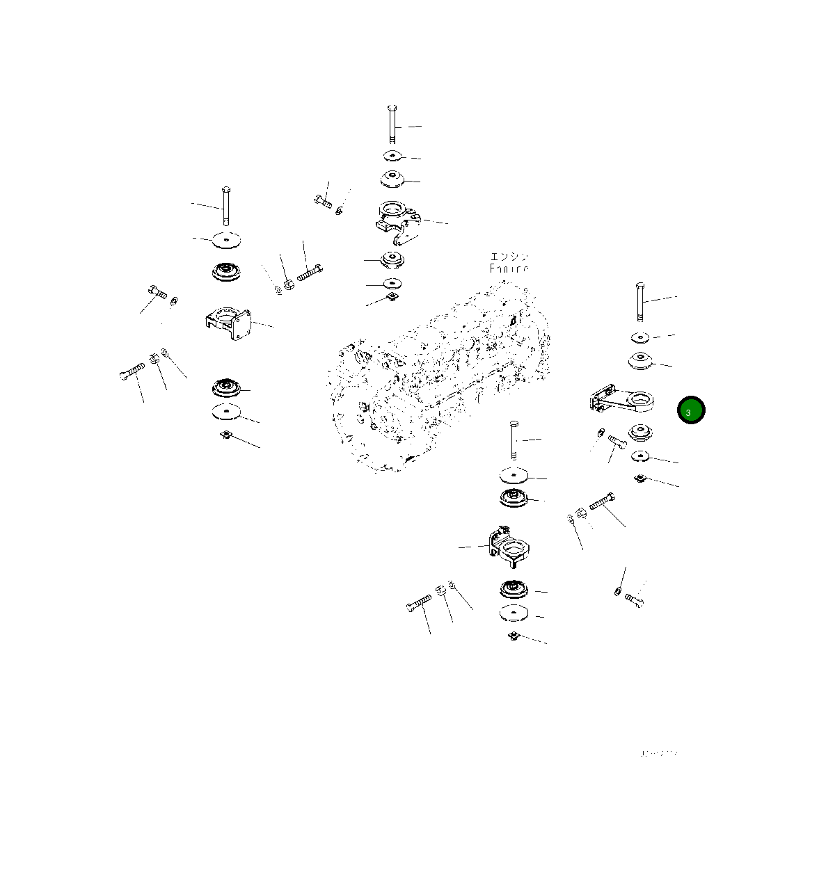 Кронштейн 419-01-51120 Komatsu
