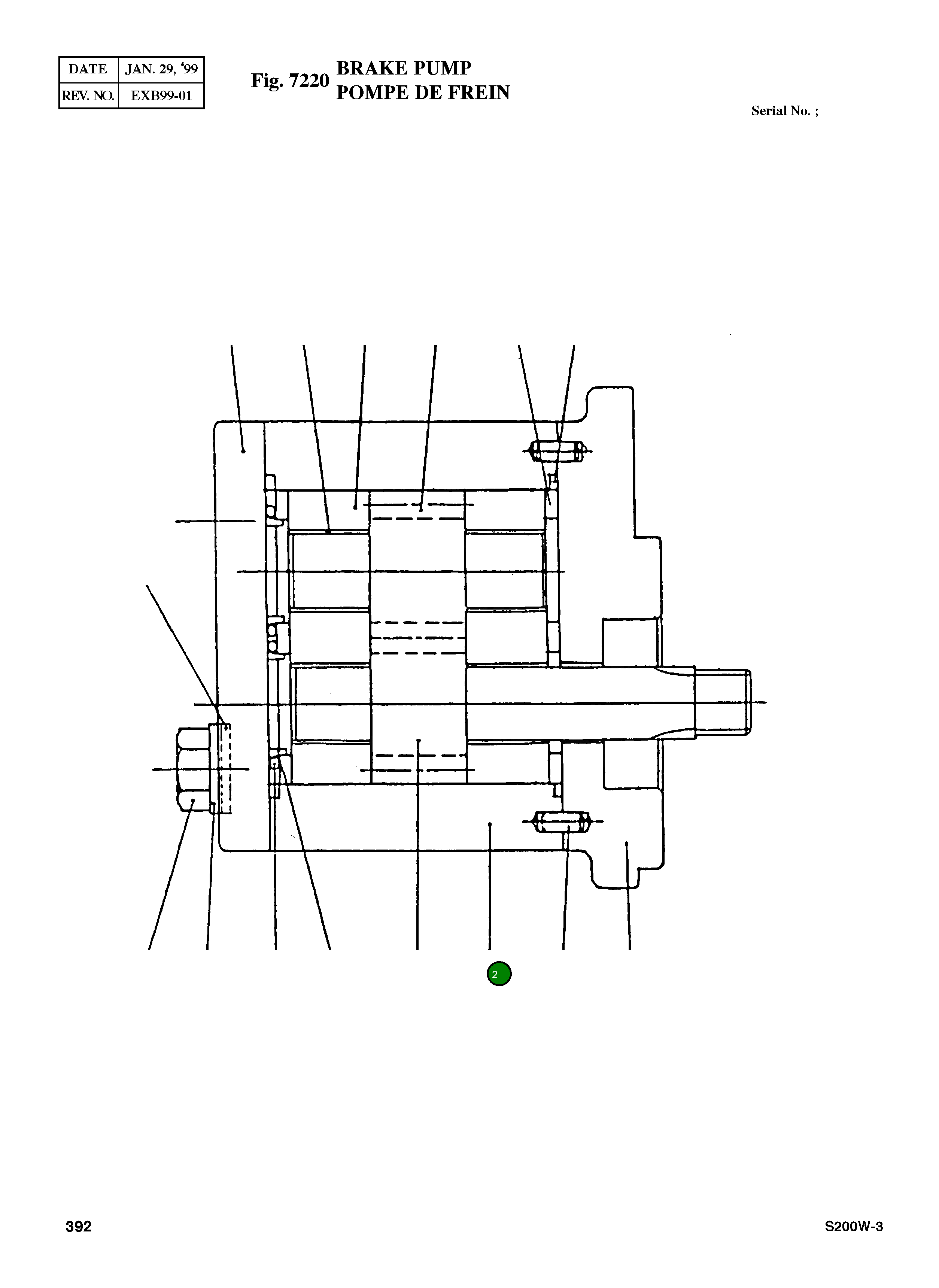 Корпус 1100022739 Komatsu