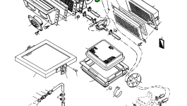 Крыльчатка воздуходувки 3256113M1 Komatsu