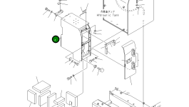 Корпус 21M-54-21680 Komatsu