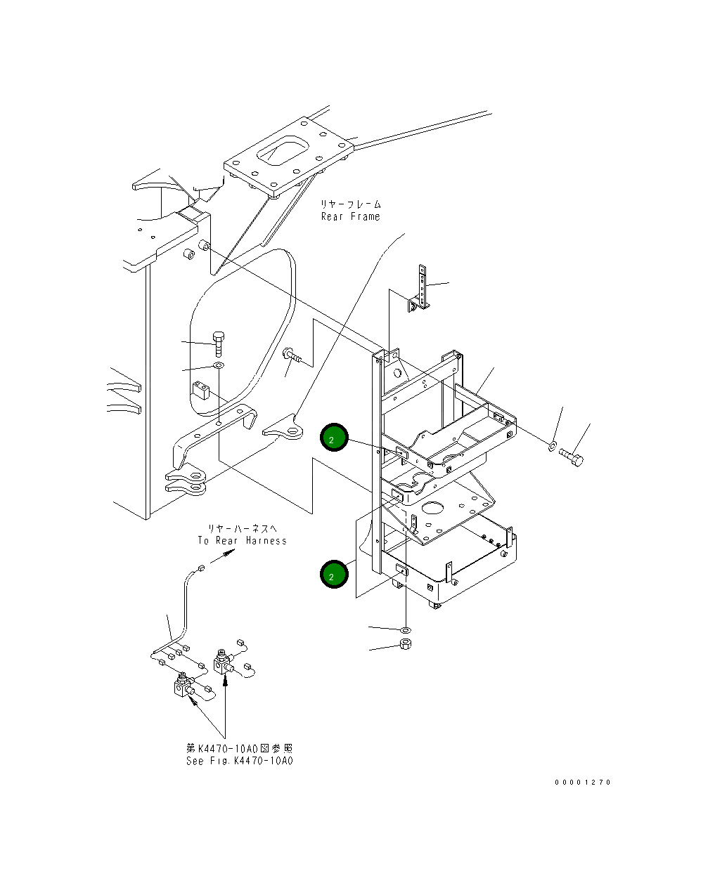 Лист 426-43-27140 Komatsu