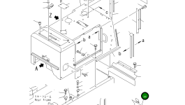 Лист 418-54-21370 Komatsu