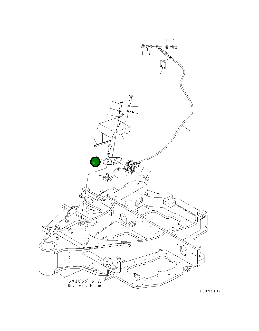 Кронштейн 22L-972-2120 Komatsu