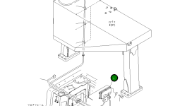 Контроллер 7826-12-2201 Komatsu