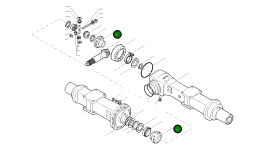 Коническая шестерня с дифференциалом 20J-22-310300 Komatsu