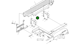 Кронштейн 8240-54-1870 Komatsu