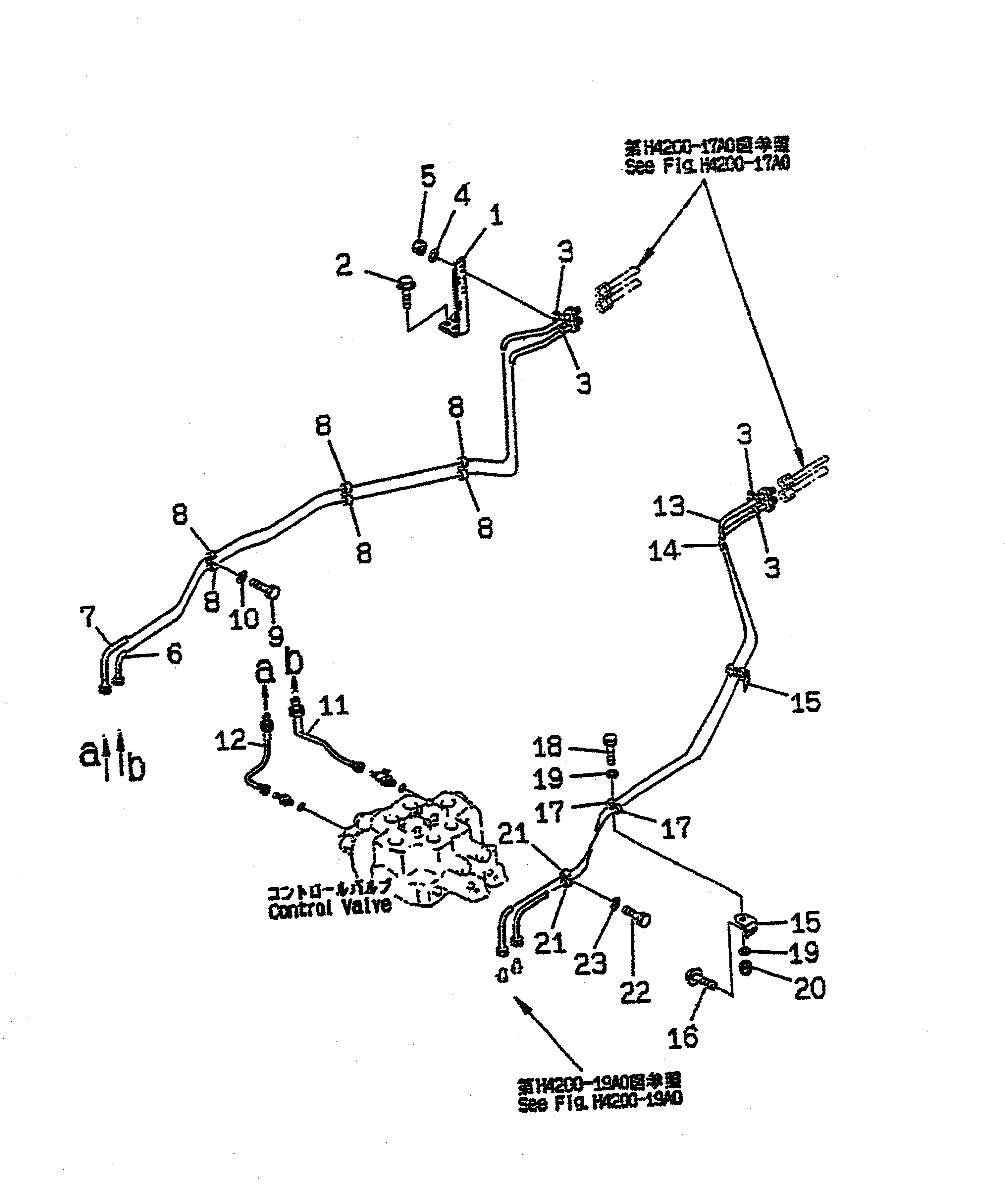Трубка 427-62-11422 Komatsu