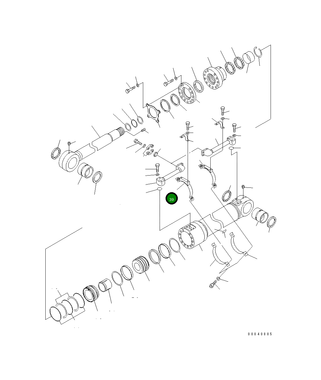 Кронштейн 707-88-25060 Komatsu