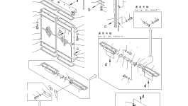 Кронштейн 19M-03-12520 Komatsu