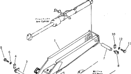 Палец 21W-70-11230 Komatsu