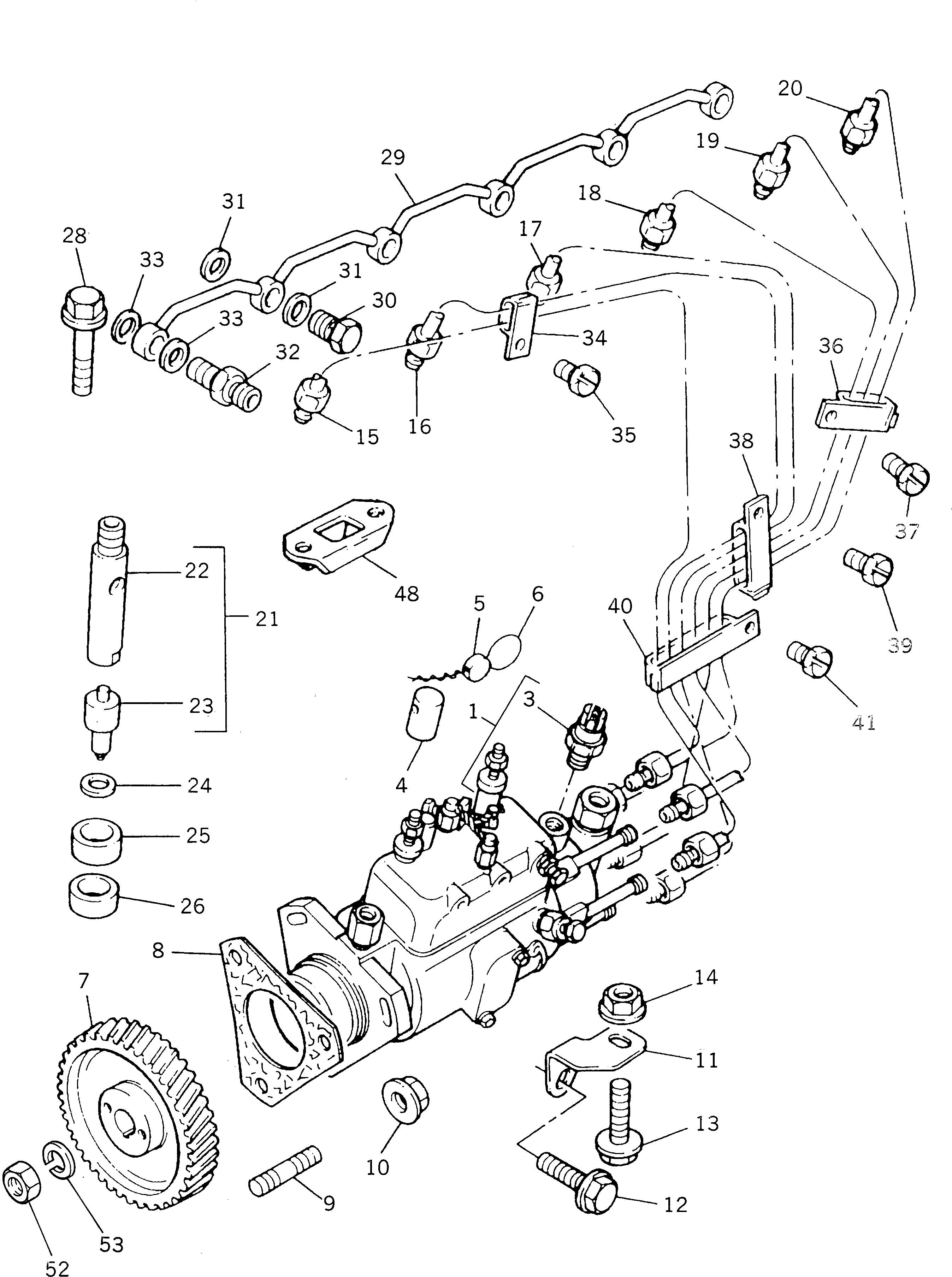 Клипса PK2646E010 Komatsu