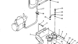 Кронштейн 6693-23-7460 Komatsu