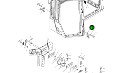 Кронштейн 17A-979-3480 Komatsu