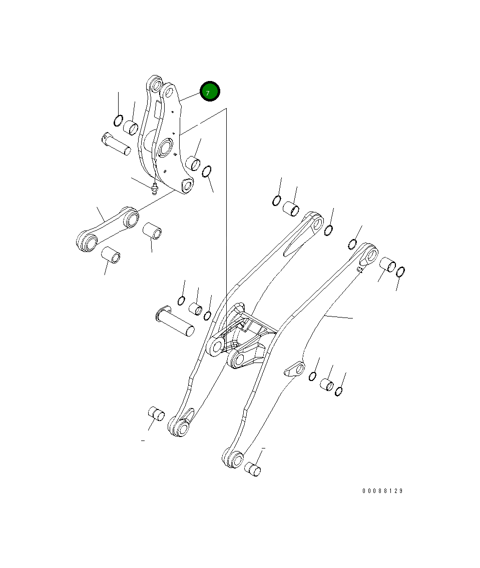 Коромысло 426-N42-3211 Komatsu
