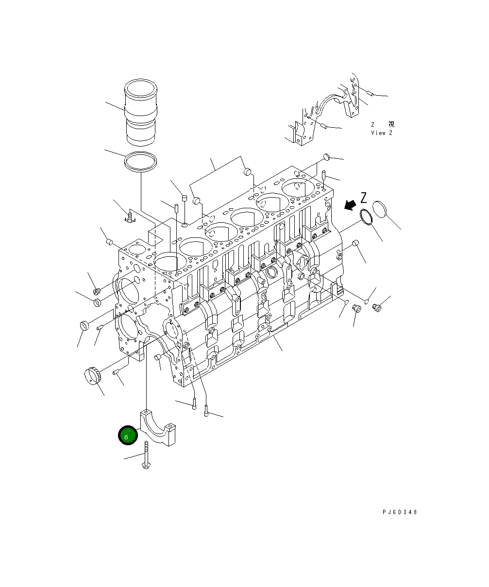 Колпак 6742-01-5277 Komatsu
