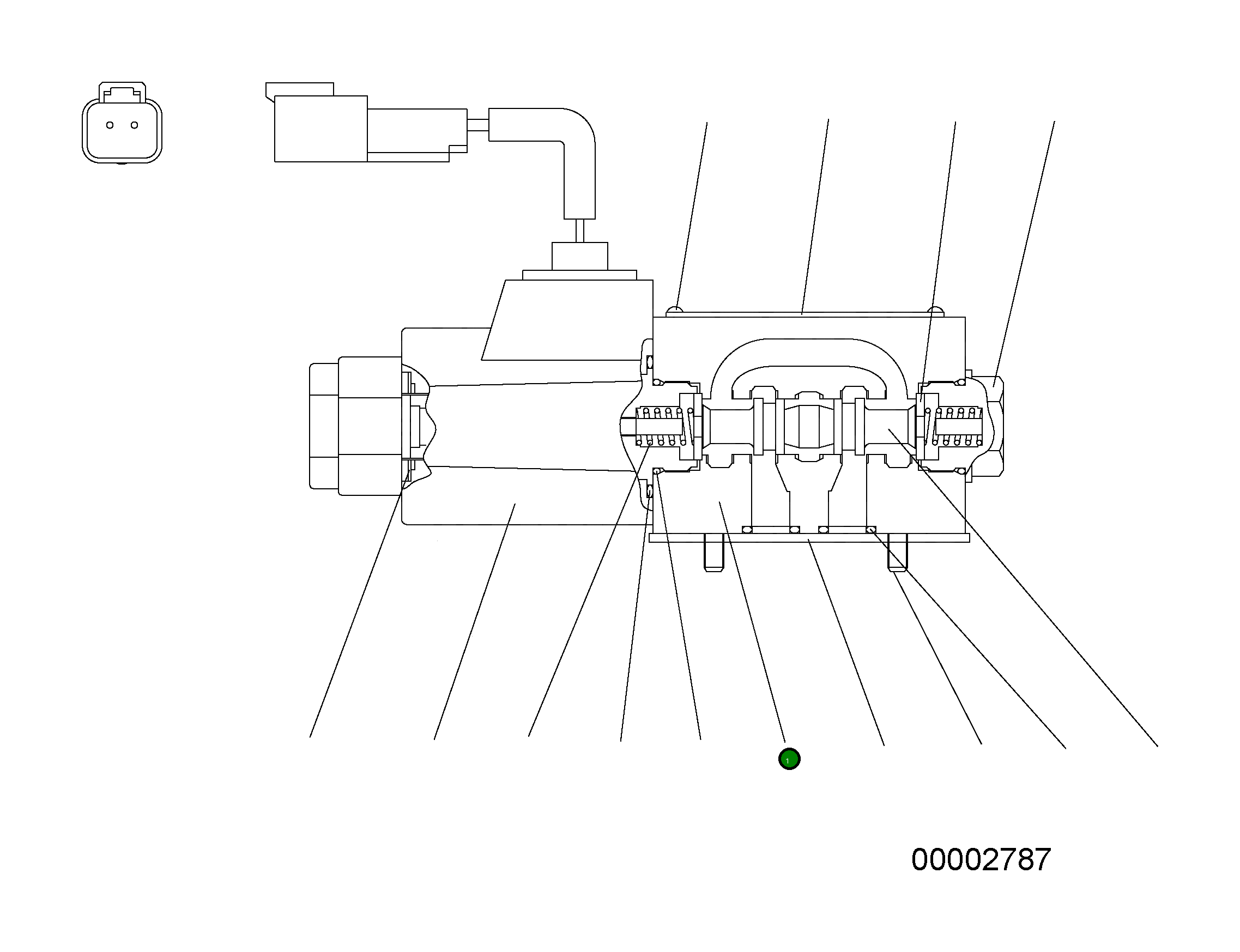 Корпус UC1808088259 Komatsu