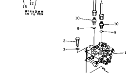 Трубка 205-966-3221 Komatsu