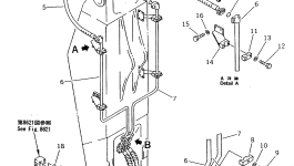 Трубка 208-72-56480 Komatsu