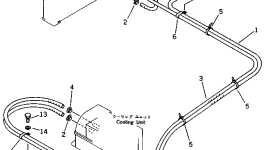 Шланг 09483-00449 Komatsu