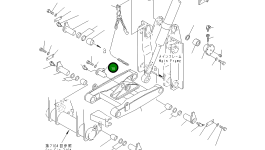 Палец 263-78-11221 Komatsu